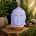Diffuseur d’huiles essentielles Bouddha à ultrasons avec éclairage LED