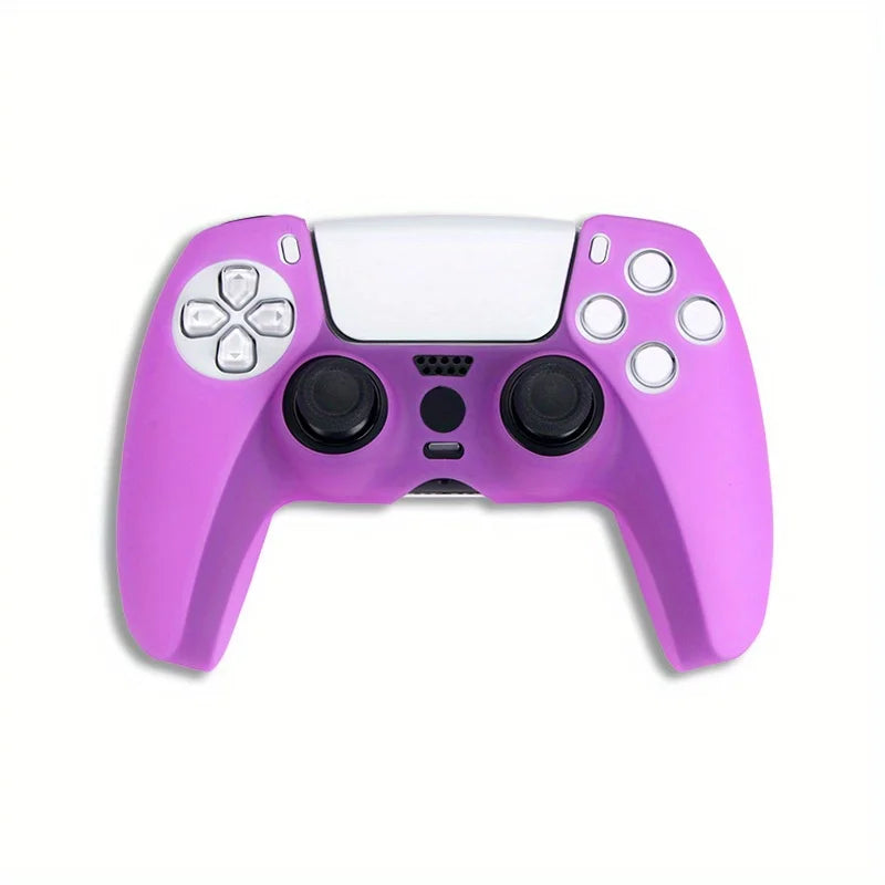 PS5 Controller Skin Anti Slip Silicone Sleeve Protective Sleeve Handle Sleeve Dustproof, Suitable for PS5 Playstation