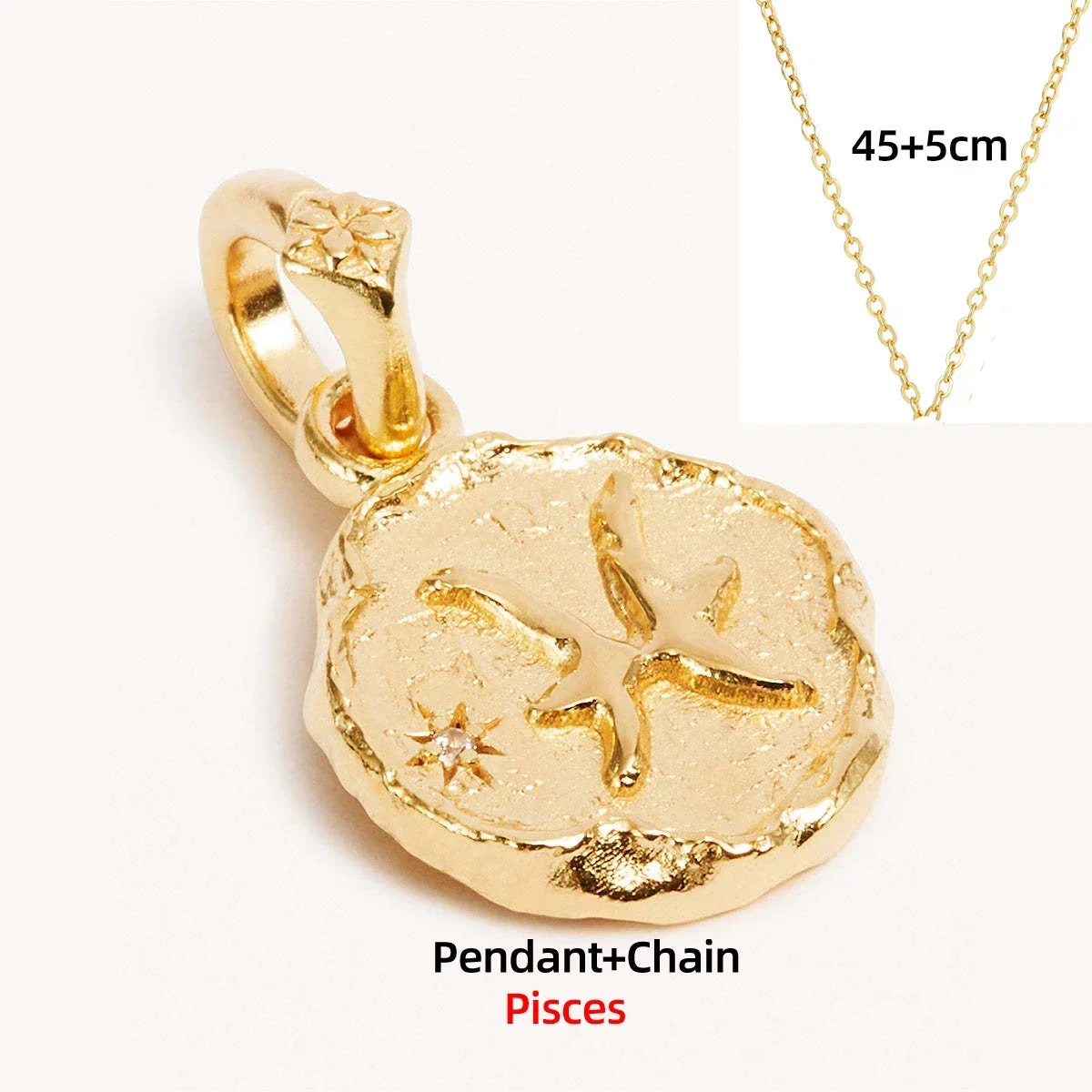 Stainless Steel 12 Constellations Symbol Pendant Geometric Star Sign Necklace Women Zodiac Sign Choker Jewelry Birthday Gifts