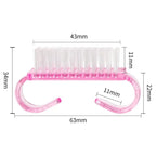 Nail Cleaning Brush Set Professional Salon Grade Dust Removal Small Brushes Nail Gap Cleaning Tool for Nail Art DIY Home Use