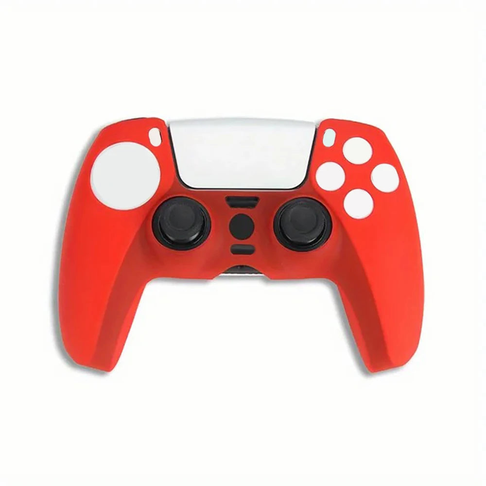 PS5 Controller Skin Anti Slip Silicone Sleeve Protective Sleeve Handle Sleeve Dustproof, Suitable for PS5 Playstation
