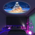 Christmas LED Projector Light 3/6/24pcs Projection Patterns- Adjustable Santa Claus Christmas Tree Night Light Christmas Decor