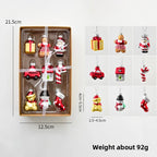 Christmas Glass Snowman Ornament New Xmas Tree Hanging Decor Gift for Holiday Santa Claus Outdoor Christmas Decorations
