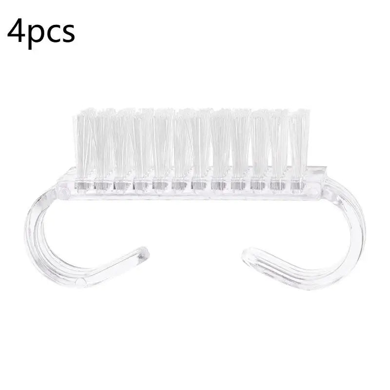 Nail Cleaning Brush Set Professional Salon Grade Dust Removal Small Brushes Nail Gap Cleaning Tool for Nail Art DIY Home Use