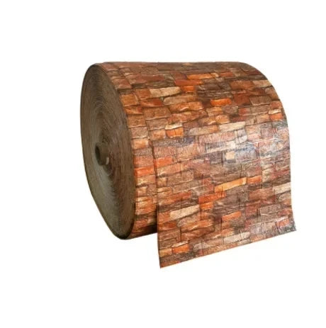 Rouleau de papier peint adhésif 3D en mousse douce, motif briques, 70 cm x 2 m, pour salon, maison, cuisine et salle de bains, décoration murale à monter soi-même