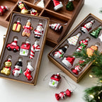 Christmas Glass Snowman Ornament New Xmas Tree Hanging Decor Gift for Holiday Santa Claus Outdoor Christmas Decorations