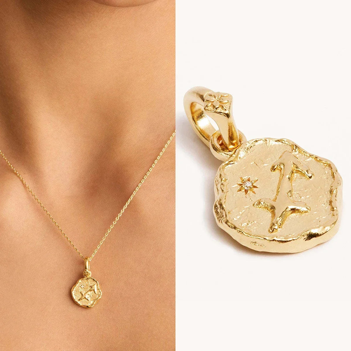 Stainless Steel 12 Constellations Symbol Pendant Geometric Star Sign Necklace Women Zodiac Sign Choker Jewelry Birthday Gifts