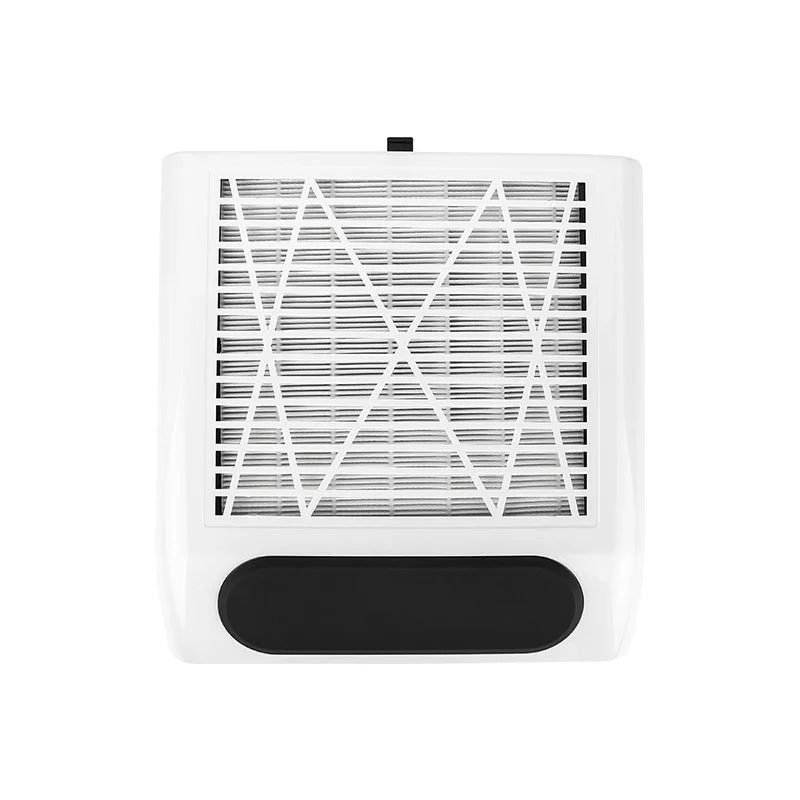 Nail Dust Collector with Detachable Filter, Powerful Vacuum Dust Extractor Fan for Acrylic Nail Salon Equipment