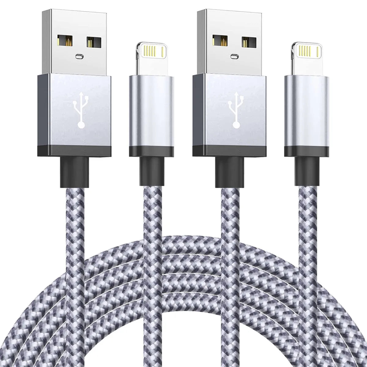 Câble de chargeur USB à charge rapide pour iPhone 14 13 12 11 Xs Max Xr X 8 7 6 Plus iPad, cordon de données mobile d'origine, 1 m 2 m 3 m