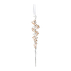 Christmas Tree Decoration Crystal Decorations Hanging Snowflake Icicle Clear Crystal Decoration Christmas Party Decoration