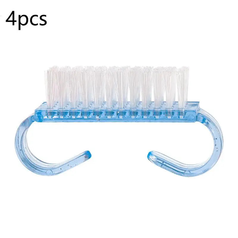 Nail Cleaning Brush Set Professional Salon Grade Dust Removal Small Brushes Nail Gap Cleaning Tool for Nail Art DIY Home Use