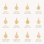 Stainless Steel 12 Constellations Symbol Pendant Geometric Star Sign Necklace Women Zodiac Sign Choker Jewelry Birthday Gifts
