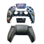 PS5 game controller shell DIY replacement shell GTA pattern PS5 handle face shell PS5 game controller accessories