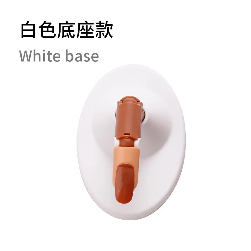 Nail Training Hand Nail Practice Model With Base Showing Shelf Manicurist Beginner Manipulator Activity Finger Nail Piece Set