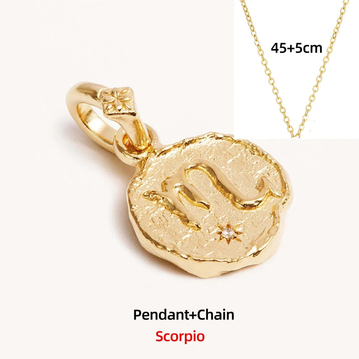 Stainless Steel 12 Constellations Symbol Pendant Geometric Star Sign Necklace Women Zodiac Sign Choker Jewelry Birthday Gifts