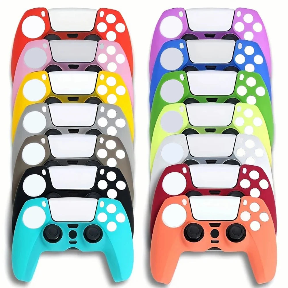 PS5 Controller Skin Anti Slip Silicone Sleeve Protective Sleeve Handle Sleeve Dustproof, Suitable for PS5 Playstation