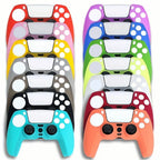 PS5 Controller Skin Anti Slip Silicone Sleeve Protective Sleeve Handle Sleeve Dustproof, Suitable for PS5 Playstation