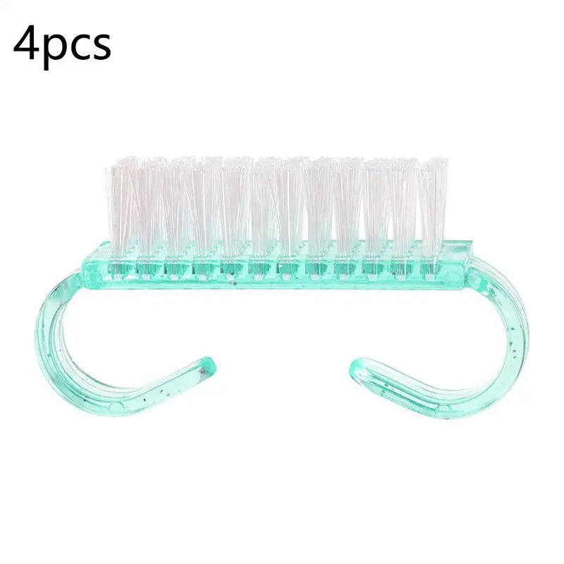 Nail Cleaning Brush Set Professional Salon Grade Dust Removal Small Brushes Nail Gap Cleaning Tool for Nail Art DIY Home Use