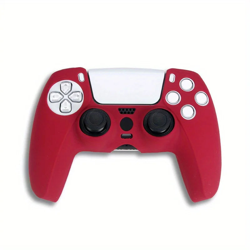 PS5 Controller Skin Anti Slip Silicone Sleeve Protective Sleeve Handle Sleeve Dustproof, Suitable for PS5 Playstation