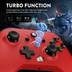 Gaming Gamepad Wireless For Xbox Controller, Xbox One Series S/X Console/PC Joystick Triggers Keys 6 Axis Gyro Turbo Function