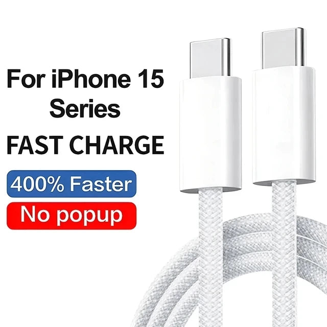 Chargeur Rapide PD 35W USB Type C Pour iPhone 15 14 13 12 11 Pro Max Mini Plus XR XS Câble de Charge et de Données Accessoires