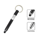 Mini 2 In 1 Touch Screen Stylus Ballpoint Pen Stylus Capacitive Pen Painting Pencil With Keychain For Iphone Huawei Android Phon