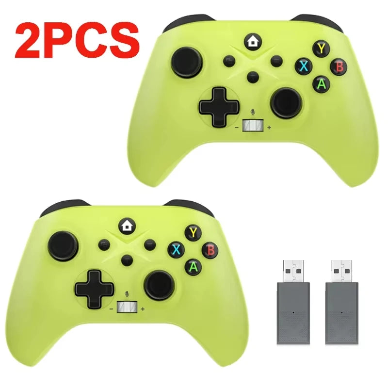 Gaming Gamepad Wireless For Xbox Controller, Xbox One Series S/X Console/PC Joystick Triggers Keys 6 Axis Gyro Turbo Function
