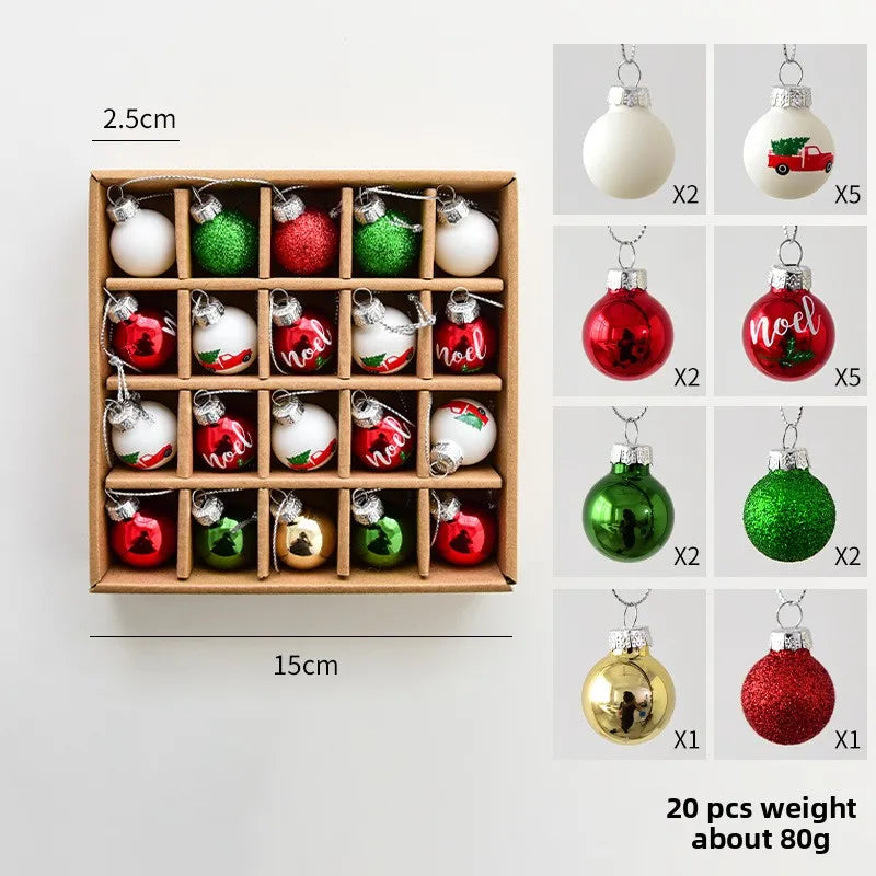 Décoration de Noël en verre avec bonhomme de neige, nouvelle décoration à suspendre au sapin de Noël, cadeau des fêtes, Père Noël, décoration de Noël d’extérieur