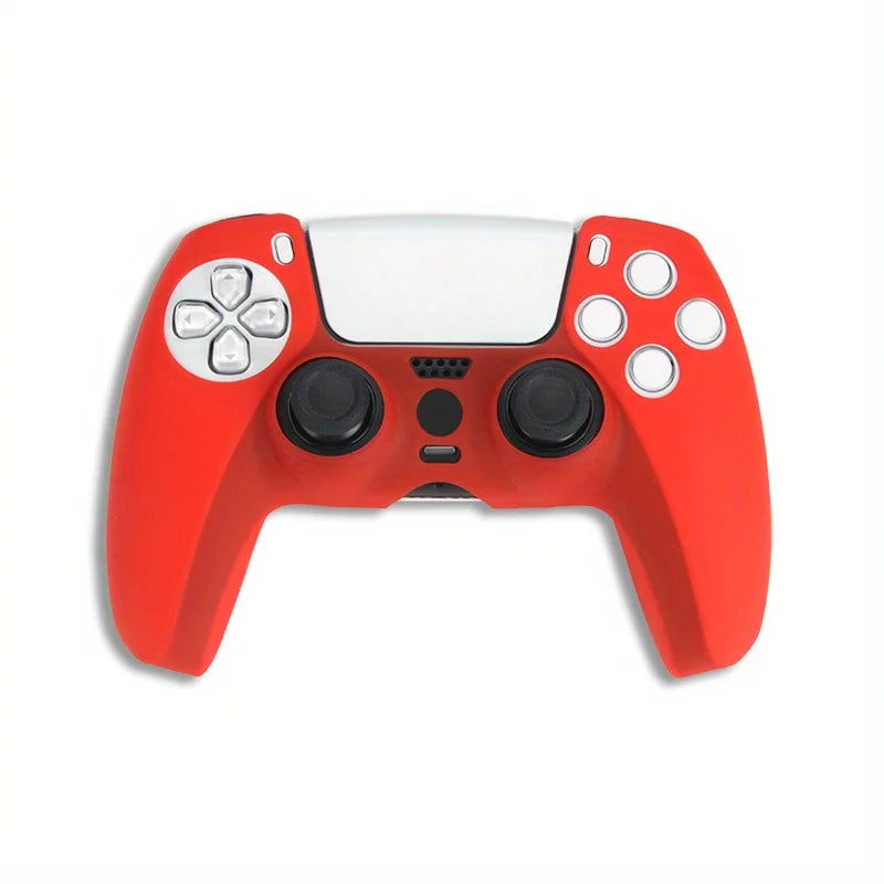 PS5 Controller Skin Anti Slip Silicone Sleeve Protective Sleeve Handle Sleeve Dustproof, Suitable for PS5 Playstation