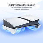 Horizontal Stand Compatible with PS5 Pro/PS5 Slim Console, Base Stand Accessories for PS 5 Slim/Pro Disc & Digital Edition