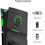 For PS5 Pro Casing For PS5 Pro Console Casing For PS5 Pro Cooling Case For PS5 Pro Casing Accessories-ABIU