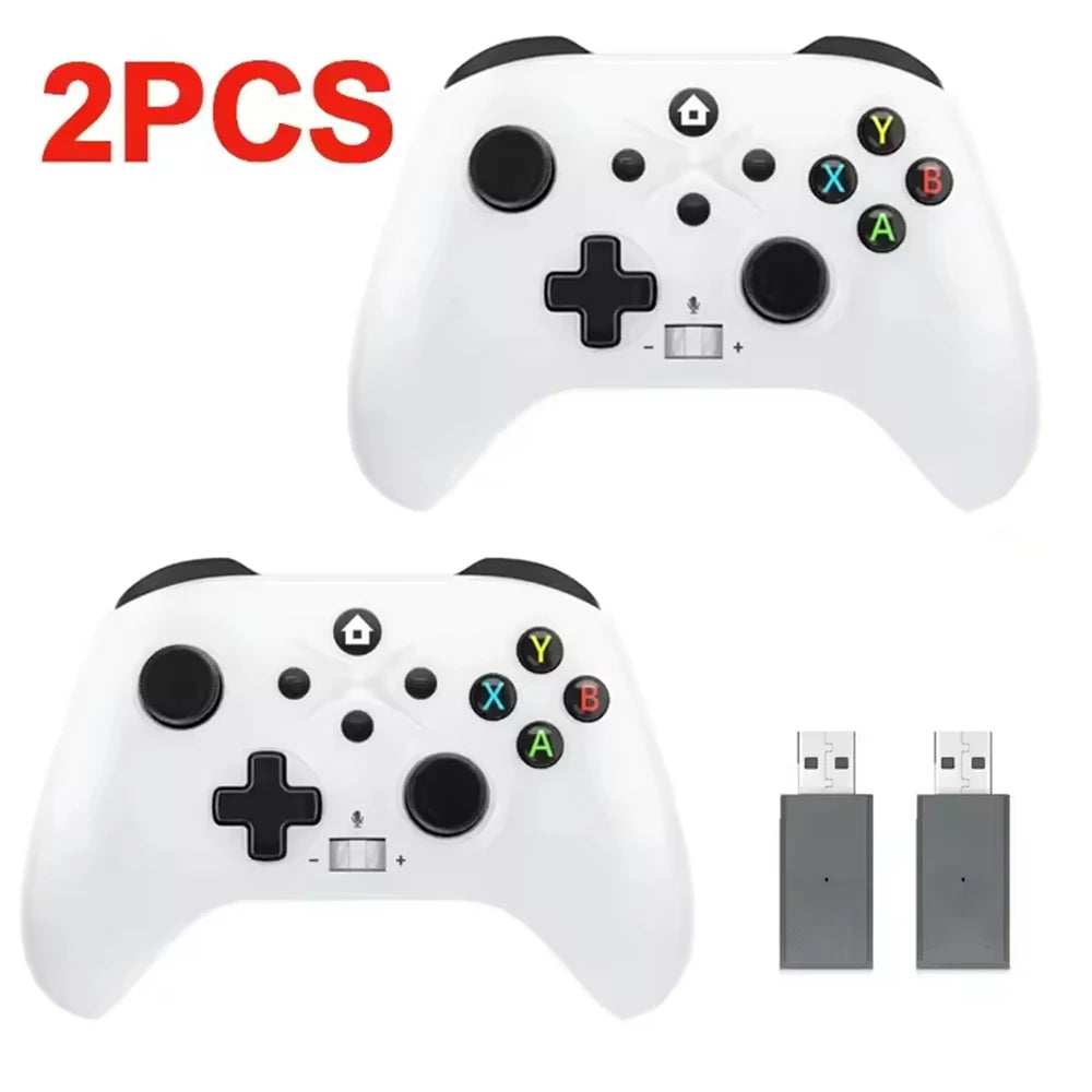 Gaming Gamepad Wireless For Xbox Controller, Xbox One Series S/X Console/PC Joystick Triggers Keys 6 Axis Gyro Turbo Function
