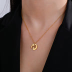 Skyrim Palm Pendant Necklace Family Mom Gift Men and Women Stainless Steel Pendant Jewelry Fashion Trend