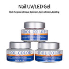 Nail Enhancement and Extension Gel, Super Tough and Quick Extension, Professional UV Gel for Nail Salon Use