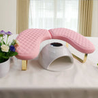Nail Art Hand Pillow with Memory Foam Is Suitable for Nail Salons, Nail Salons at Home, and Professional Nail Tools