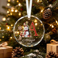 Customized Personalized Christmas Ornaments, Customizable Christmas Hangings with Letters and Names, Christmas Tree Hanging Decorations, Meaningful Holiday Gifts for Family and Friends, and a Way to Preserve the Beautiful Chr