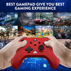 Gaming Gamepad Wireless For Xbox Controller, Xbox One Series S/X Console/PC Joystick Triggers Keys 6 Axis Gyro Turbo Function