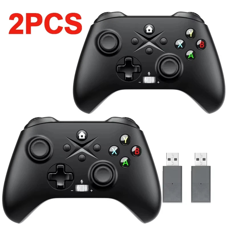 Gaming Gamepad Wireless For Xbox Controller, Xbox One Series S/X Console/PC Joystick Triggers Keys 6 Axis Gyro Turbo Function